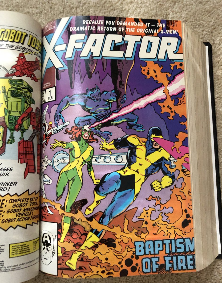 And here’s the original X-Factor from 1986-1992. Lots of X-books!