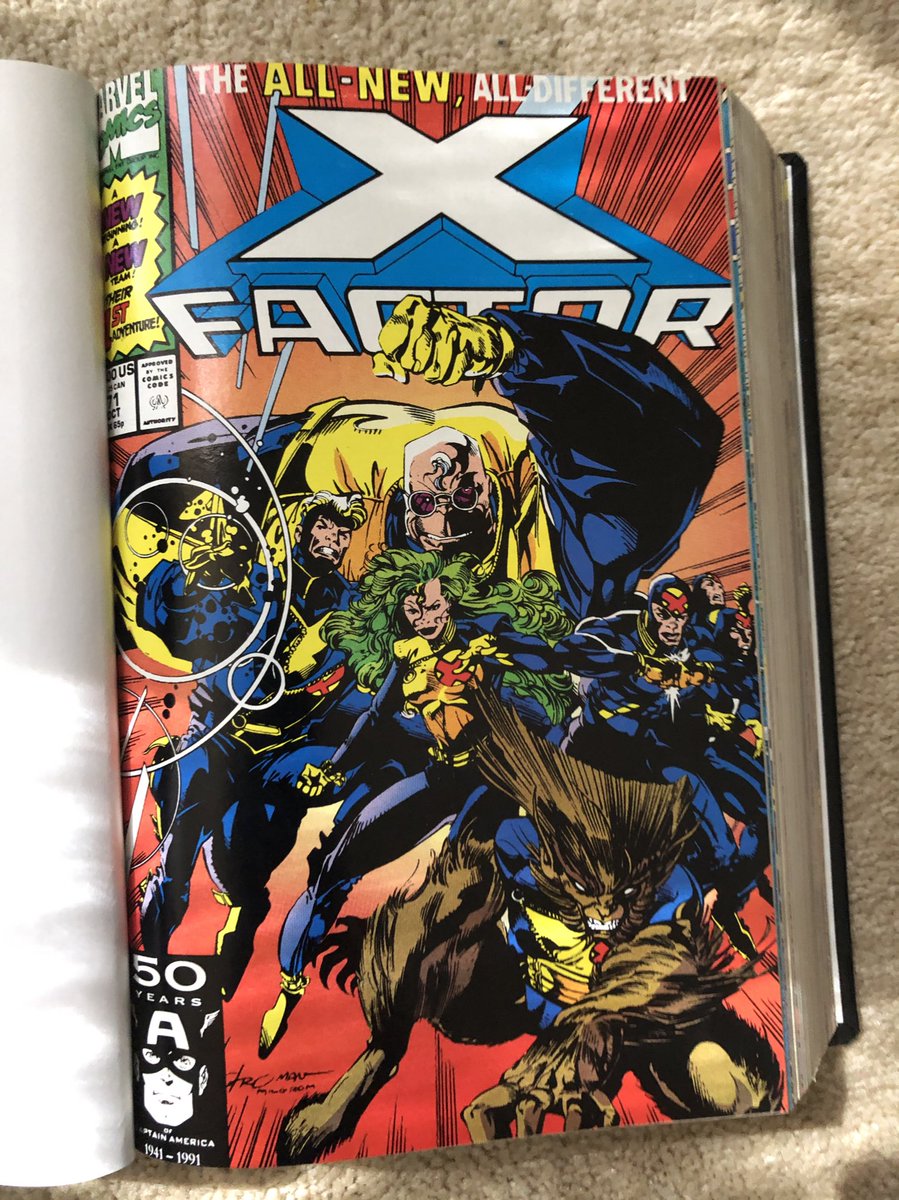 And here’s the original X-Factor from 1986-1992. Lots of X-books!