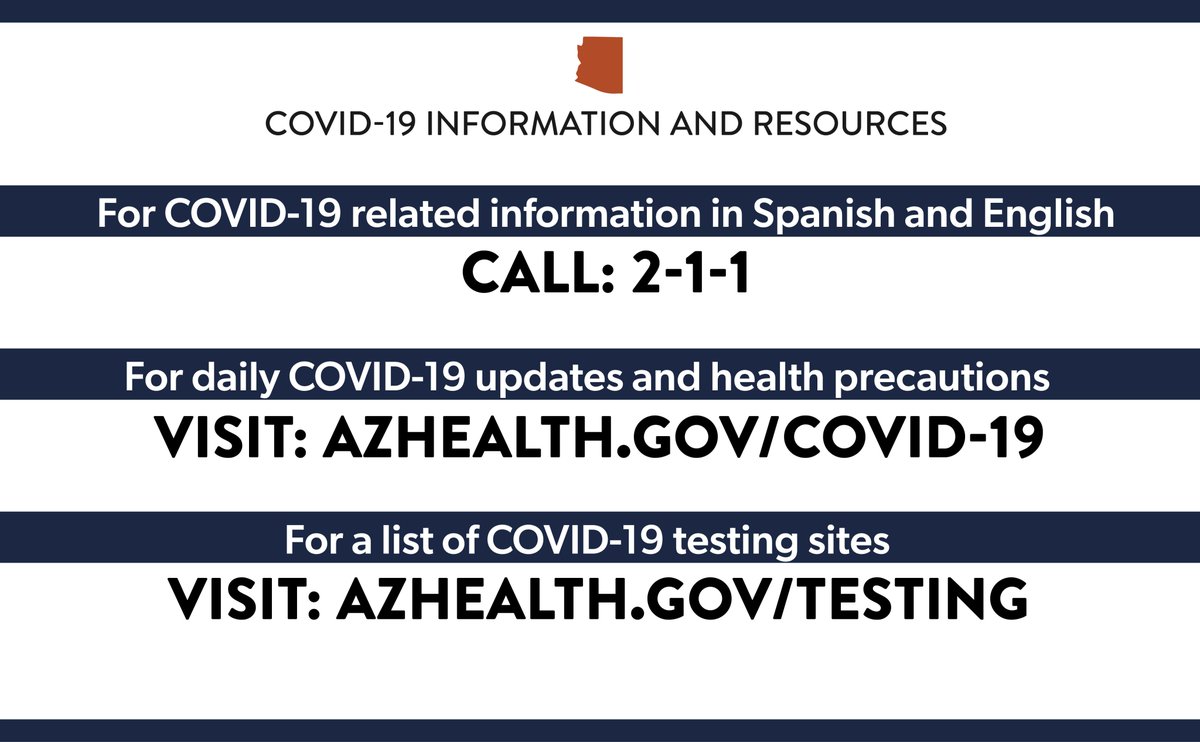 For those with questions about #COVID19 and testing opportunities, there are resources available: