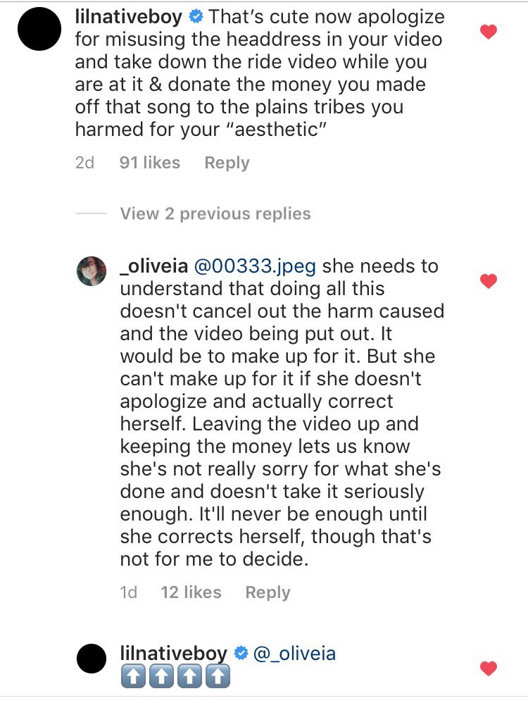 beenawaytoo's tweet photo. @LanaDelRey .@LanaDelRey When do you plan on acknowledging (and publicly apologizing, making real amends) the disrespect and harm you caused to Indigenous/Native communities? #LanaDelRey https://t.co/X29iTFy4pq