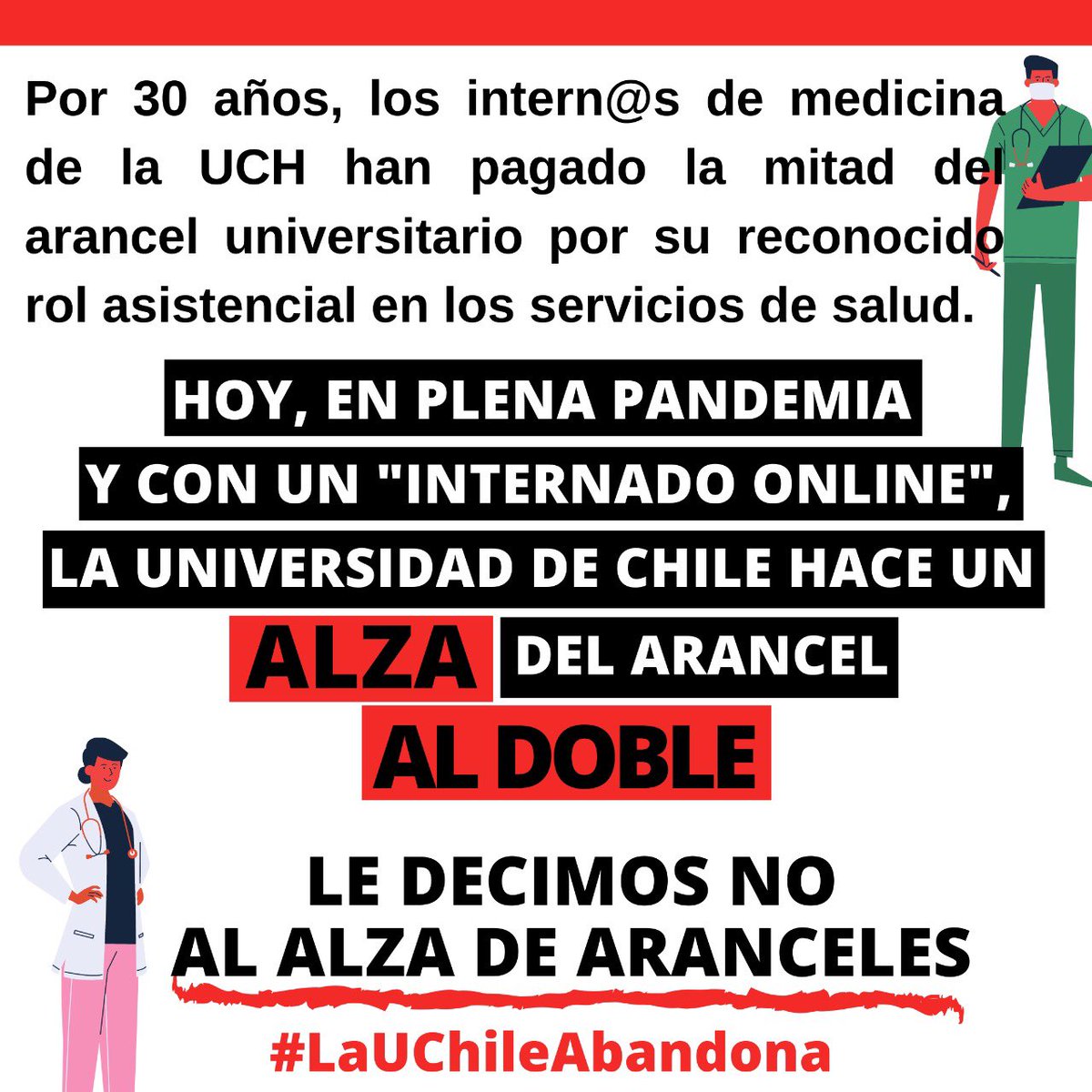 IgnacioLoyolaV1's tweet photo. #LaUChileAbandona https://t.co/30pJY5cQM6
