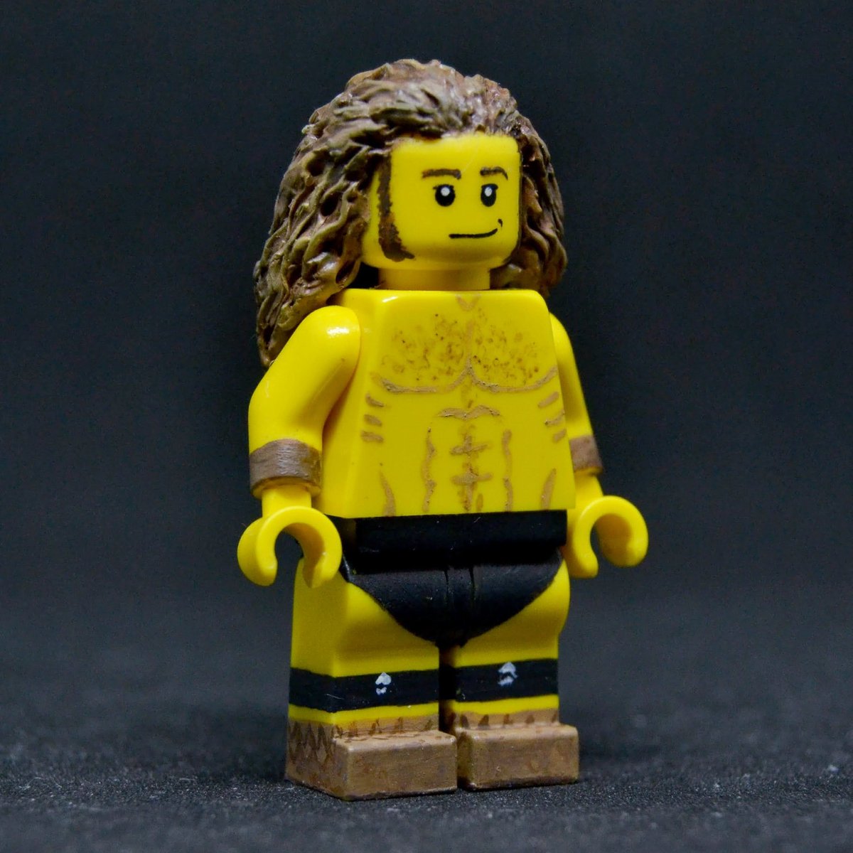 assui88's tweet photo. Custom #Lego Jungle Boy 😊 #AEW https://t.co/reEvRXiD8r
