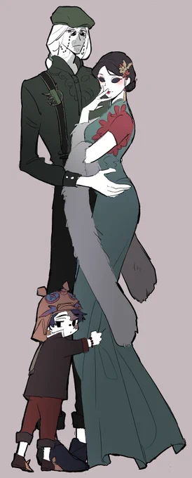 #引用RTで自分の絵を貼って好きな人を指名する 
?さん(@ kinoyamaxxx)からバトン頂きました!描かれる探占はもちろん線の引き方や色使い何もかも素晴らしいです…
載せた奴健全な絵が全然なかった… 