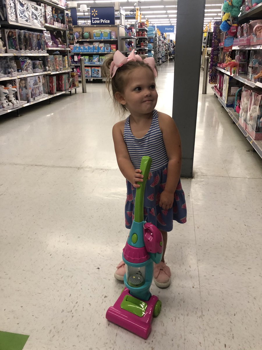 Asteavens's tweet photo. Think we hold out for a toy roomba too... https://t.co/xsUEO2MDf7