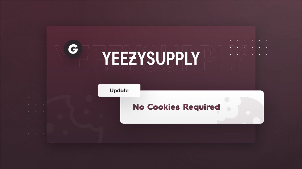 yeezy supply cookies