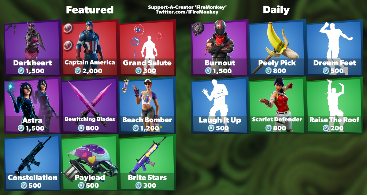 Rain- Fortnite Item Shop Leaks (@RainISLeaks) / Twitter