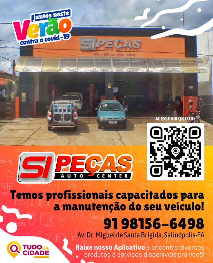 tdcsalinopolis's tweet photo. Encontre a Sipeças Auto Center pelo nosso aplicativo, basta escanear o QR Code ou Baixar na Google Play (pesquise por "Tudo da Cidade").
.
.
juntos neste verão contra o https://t.co/RhST8FQzao