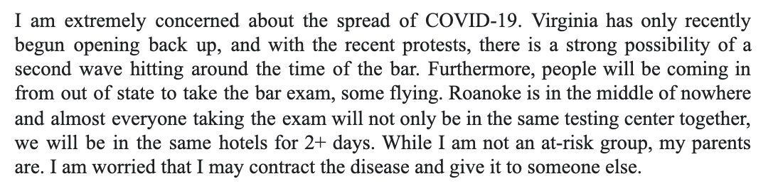 This person's immigration status hangs in the balance.