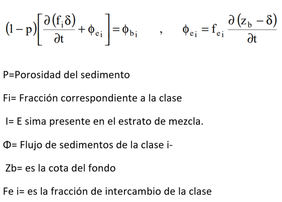 johnaleye's tweet photo. Flujos verticales, debido a los procesos de erosión/sedimentación, que inducen cambios en la composición granulométrica del mismo. La ecuación de continuidad en este estrato se expresa como:
 #UTECIVIL https://t.co/7DjMctjkXK