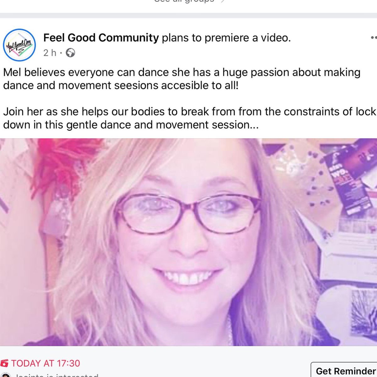 m0vingspace's tweet photo. Today at 5.30pm, Dance/Movement session. Sessions are accessible for everyone
It’s been an exciting week of events, follow @peoplelikeuscov for the timetable of events
#movingspace #everyonecandance #peoplelikeuscov  #feelgoodcommunity #cityofculture2021coventry #artsandhealth https://t.co/fS4QPAvtSG