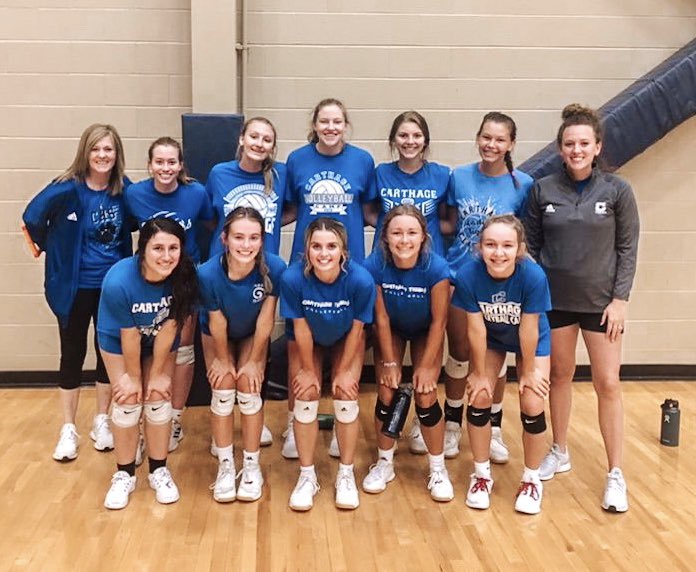 Carthage Volleyball tweet media