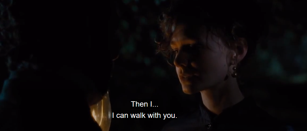 GIRL HE ISN'T OFFERING TO PROTECT YOU HE JUST WANTS TO HANG OUTAll for independent women (strong female characters are what made me bisexual), but rejecting a moonlight stroll with him is a sin