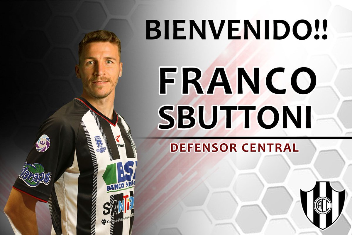 Tresddescuento's tweet photo. #MercadoDePases | #CentralCordoba de #SantiagoDelEstero se sigue reforzando. Sumó a Franco #Sbuttoni, llega en condición de libre. Su último paso fue por #Arsenal. https://t.co/06bjg7QwuY