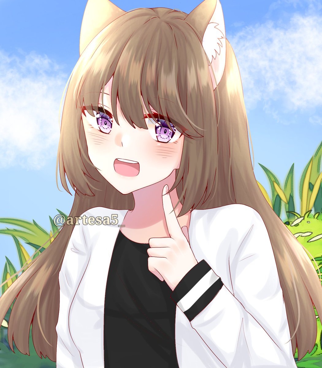 narachiii1's tweet photo. Bust up sample Commission #sampleCommission #Commission #artcommissionopen #art https://t.co/DfJvzob8lm