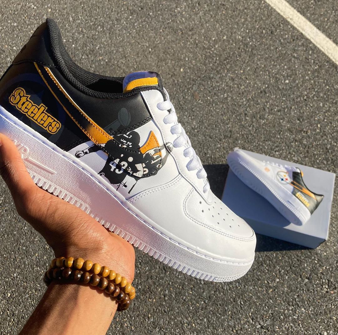 custom steelers shoes