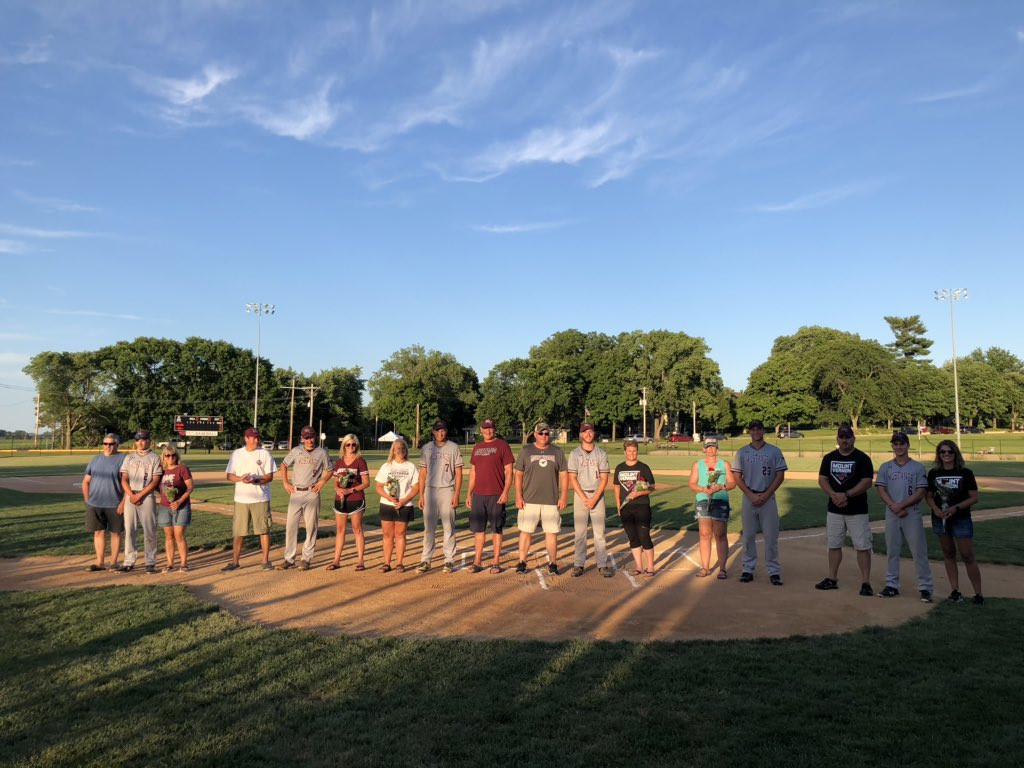 MVActivities's tweet photo. It’s #SR night at the ballpark. Thanks to these 6 seniors for their hard work, dedication, and leadership over the years. We are proud of you!! https://t.co/UitwPuREWJ