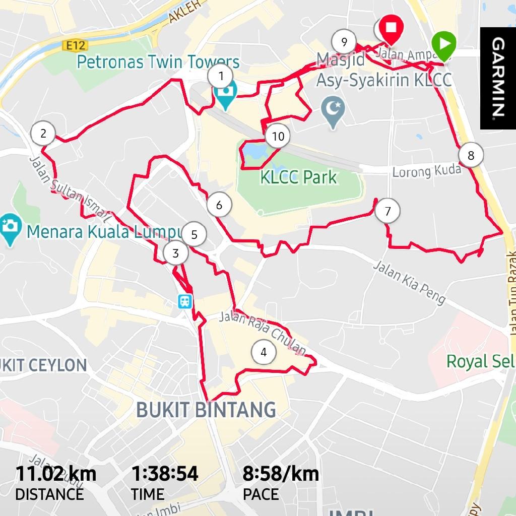 aziminovic's tweet photo. First < 90 min run after MCO
#solorun #postmco #LSD #misi21 https://t.co/n1fJuzFCBT