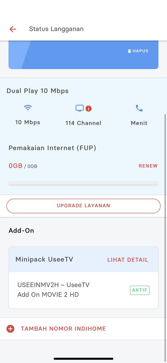 Indihome On Twitter Hai Kak Tatak Sebelumnya Dapat Diinformasikan Alasan Berhenti Berlangganan Add On Minipack Indihome Tv Sangat Disayangkan Karena Nantinya Kak Tatak Akan Kehilangan Benefit Dari Add On Tersebut Terima Kasih