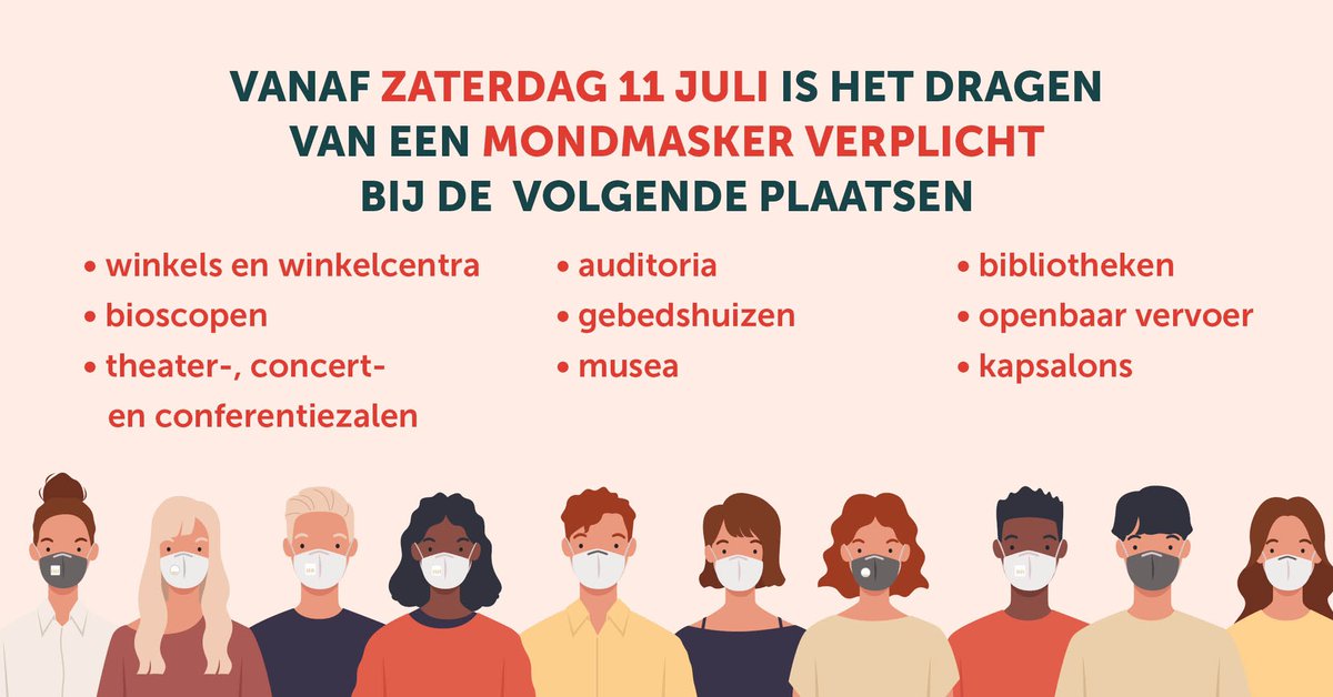 UNIZOvzw's tweet image. UNIZO zette alle rechten en plichten inzake mondmaskers op een rijtje 👉 unizo.be/corona