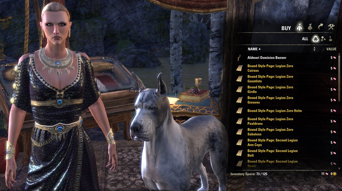 DefendingStrike's tweet image. Looks like The Impresario has a new friend. @SlashLurk @JessFolsom @GinaLBruno @TESOnline #ESOFam #TheElderScrollsOnline #ESO