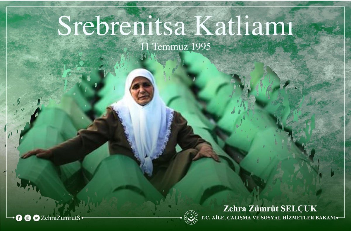 Bundan tam 25 yıl önce sadece Bosnalılar değil, insanlık katledildi.
 
Tüm batılı devletlerin sessiz kaldığı #SrebrenitsaKatliamı'nı biz unutmadık, unutmayacağız!