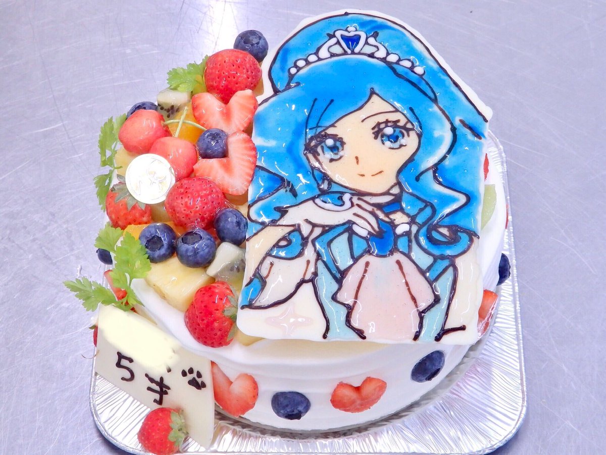 本日 07 11 のケーキ プリキュアフォンテーヌ5号 こまち はやぶさ5号 シェフおまかせタルト5号 Twitter マンドゥシャトン 07 11 Mains De Chaton マンドゥシャトン 福島 伊達市 ケーキ タルト クッキー