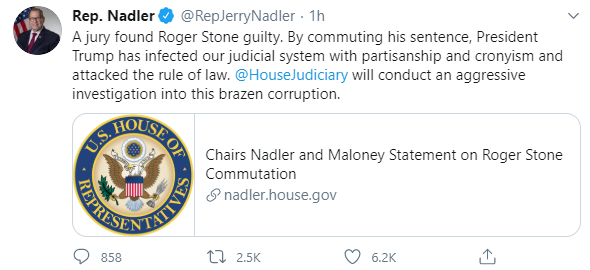 20/ TBH, I'm kinda surprised it took  @RepJerryNadler this long to announce an aGgReSsIvE iNvEsTiGaTiOn. Imagine Roger Stone testifying in front of that committee bvaahhaahahahahahaha (it would be lit, tho.)Anyway, that's all for now, I'm friggin tired.