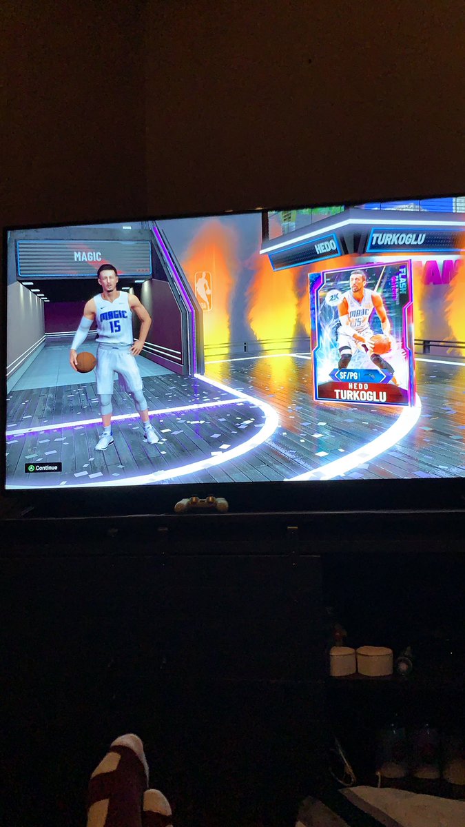 CalvinSilvius's tweet photo. @NBA2K_MyTEAM First code I’ve had pack luck with this year😨 https://t.co/MqM0aVYfJw