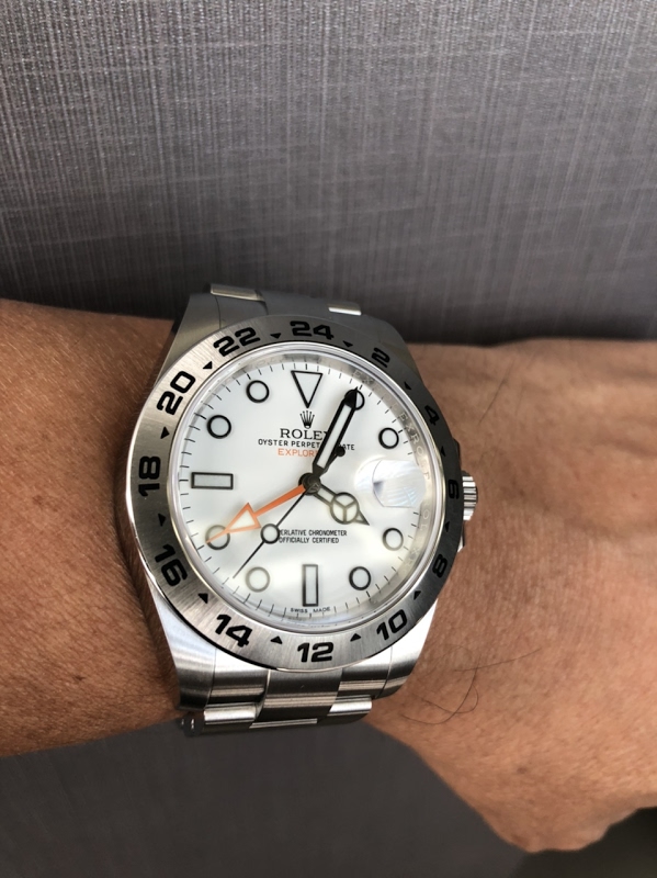 known #Rolex. #Explorer II 216750 https 