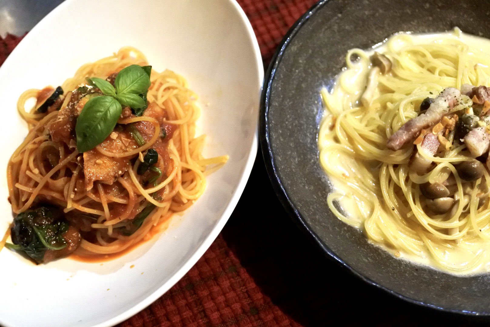 カフェビー 本日のパスタランチ ベーコンときのこのクリームソースパスタ チキンと夏野菜のトマトソースパスタ 前菜 ドリンク付き 10えん 安城カフェ 安城グルメ 安城ランチ 安城 T Co Hqvovdimts Twitter