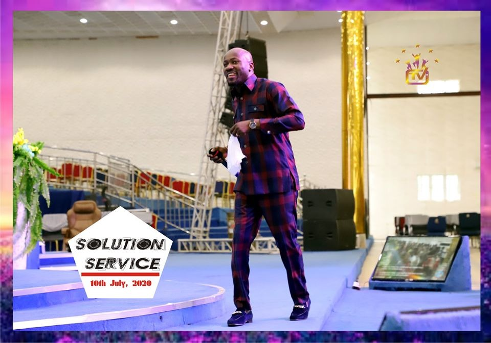 ofmhamburg's tweet photo. SOLUTION SERVICE WITH APOSTLE JOHNSON & DR. LIZZY-JOHNSON SULEMAN. {10th July 2020}
- When You Pray, You Invite God But When You Dance, You Involve God. (Psm 96,100, psm 150)
#SolutionService #OFMHQ
#WithApostleJohnsonSuleman #DrLizzyJohnsonSuleman
#CelebrationTV #10thJuly2020 https://t.co/wMiSRx7UKM