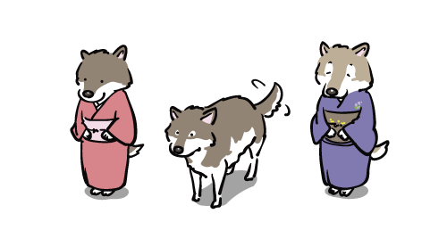 「和服 柴犬」のTwitter画像/イラスト(古い順)