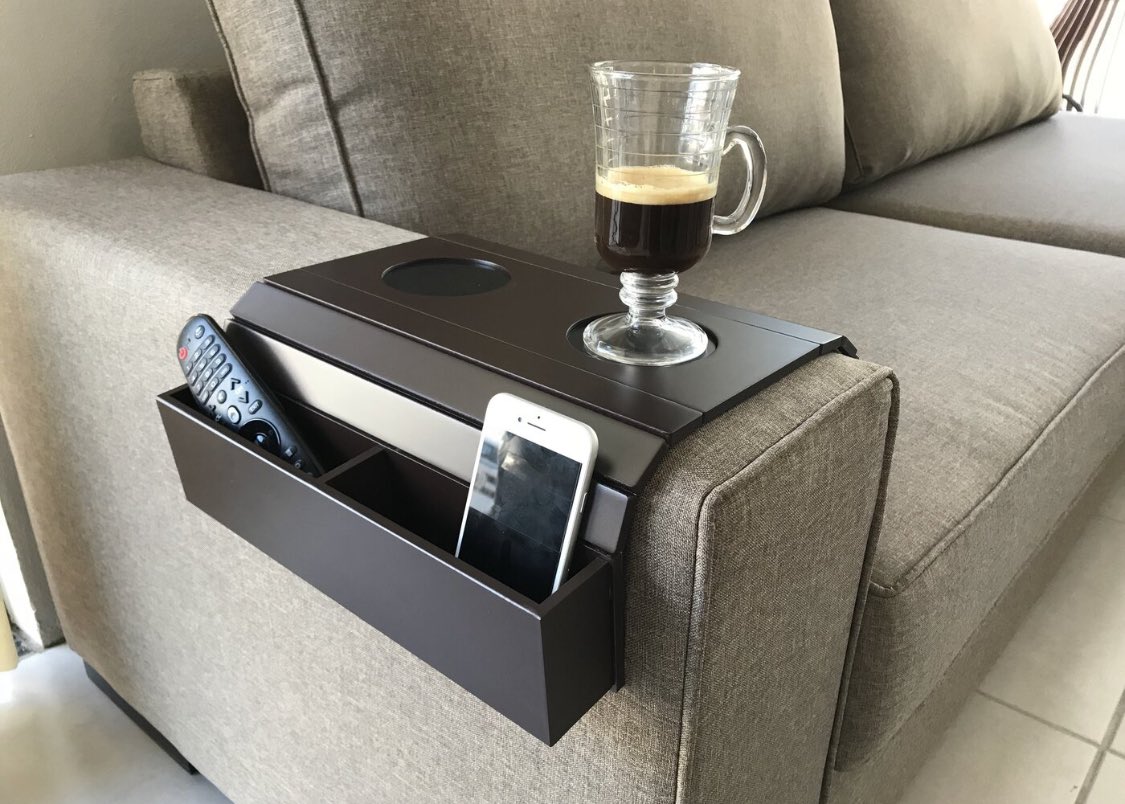 If I buy a couch arm cup holder do I automatically turn 57 years old?