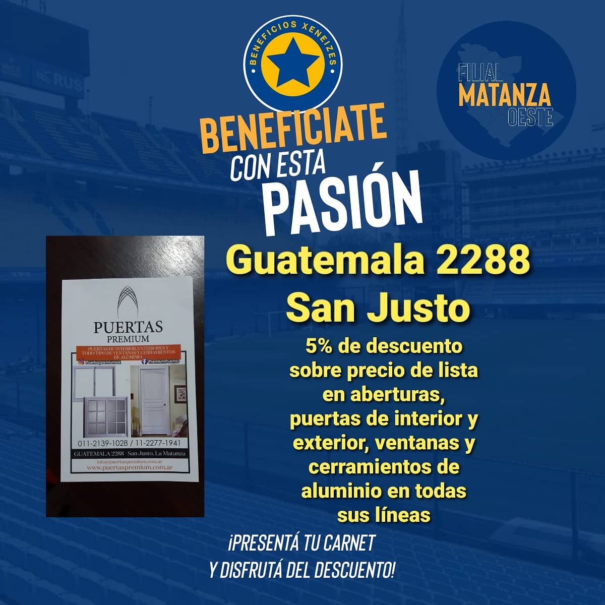 FilialMtz_oeste's tweet photo. Ellos ya se sumaron a los #beneficiosxeneizes
No te lo pierdas
#BocaFiliales
#SociasFiliales
#villaluzuriaga
#sanjusto
#azulyoro
#bocapasion
#Bombonera
#pasion
#vamosxeneizes https://t.co/2Tzp1cVVYD