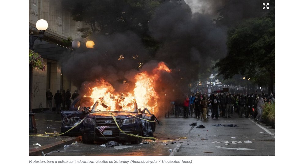 Incredible imagery from the protests quickly captured the nation's attention.