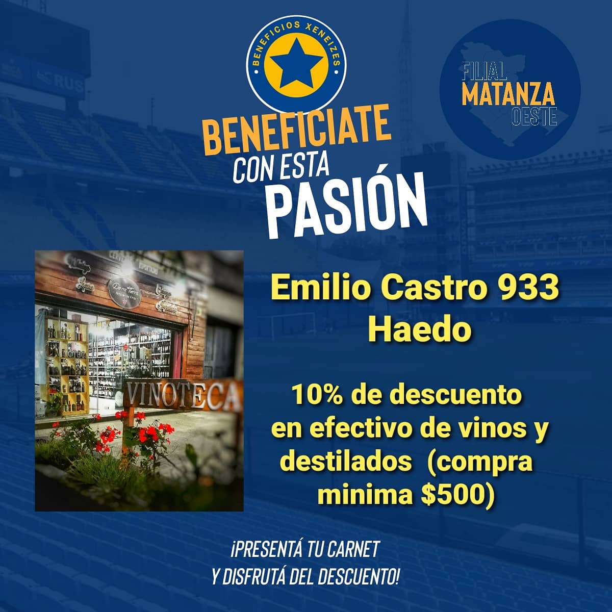 FilialMtz_oeste's tweet photo. Ellos ya se sumaron a los #beneficiosxeneizes
No te lo pierdas
#BocaFiliales
#SociasFiliales
#villaluzuriaga
#sanjusto
#azulyoro
#bocapasion
#Bombonera
#pasion
#vamosxeneizes https://t.co/2Tzp1cVVYD https://t.co/famb1bl64h