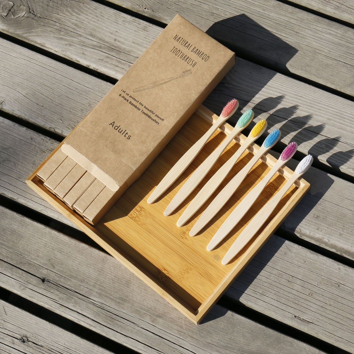 CaChideno's tweet photo. Excited to share the latest addition to my #etsy shop: Chideno Bamboo Toothbrushes Set - Plastic Free / Eco-Friendly / Portable / Travel Size / Sustainable https://t.co/RfO98cXbQv #bambootoothbrush #organictoothbrushes #toothbrushset #naturaltoothbrushes #woodentoothbr https://t.co/MZ30ZcjWON