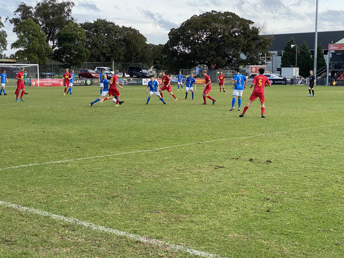 Great to drop in to Magic Park and see some <a href="/nplnnsw/">NPL NNSW</a> youth with <a href="/BMagicFC/">BroadmeadowMagicFC</a> hosting Charlestown Azzuri! Great to have football back.