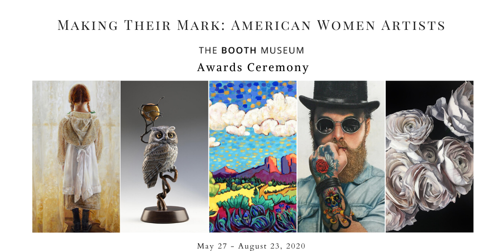 Amwomenartists's tweet photo. ICYMI: 100+ artworks by women painters & sculptors are featured in the AWA Making Their Mark virtual exhibition at @boothmuseum. Watch the awards ceremony here: https://t.co/Fwnd6POeaM
#AWABooth https://t.co/CjgKNPSZ29