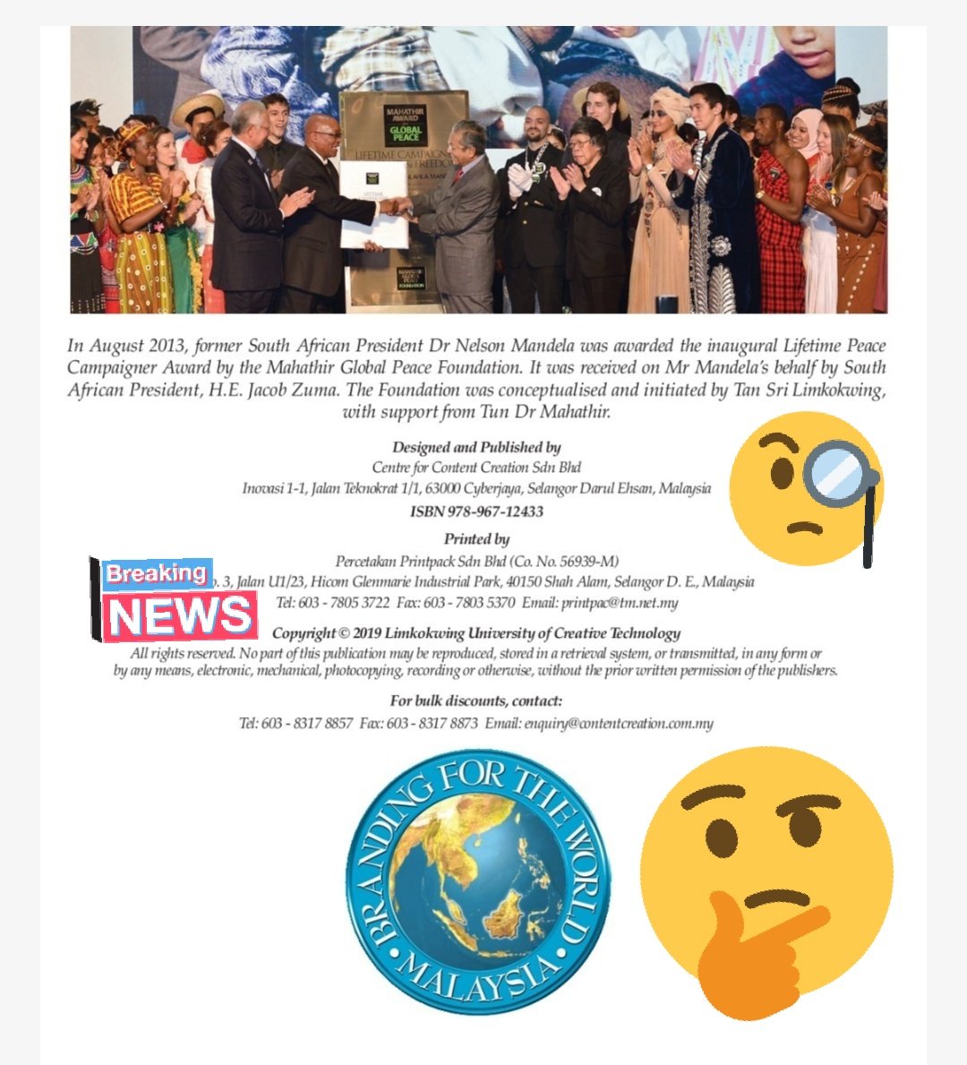 msappleallison's tweet photo. @londonsquare1 @limkokwing @Limkokwing_BW @Limkokwing_MY #FACT @Limkokwing_MY became a member of @ImpactUN in 2016

📢#FactCheck #Limkokwing WAS NO LONGER INCLUDED in d updated #UNimpact #AcademicImpact members list published in Oct 2018 and May 2020

#FactsOnly #LUCT claims to be a member even in 2019 #LimkokwingTransformAFRICA book https://t.co/iLwBlBs38D