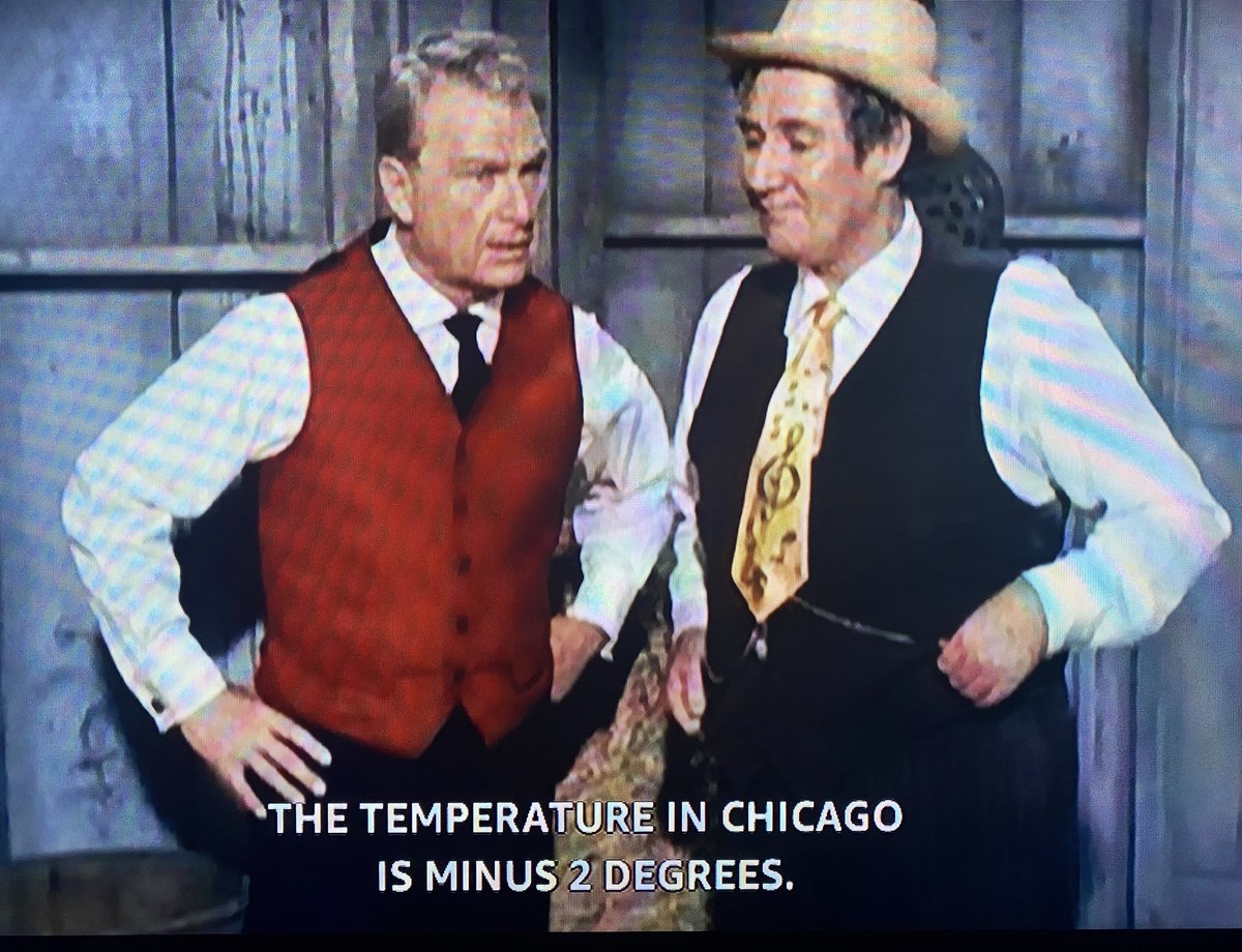 Wherever Hooterville is, it had a heat wave at Christmastime — with a temperature of 81 — when it was way colder in Chicago and New York.