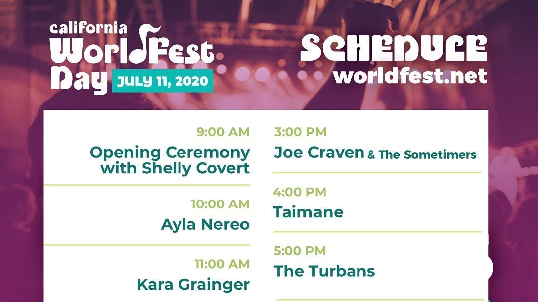 Are you ready for WORLDFEST DAY? Check out worldfest.net for the full schedule of our virtual celebration SATURDAY 7/11 9am-9pm.  #wemissworldfest