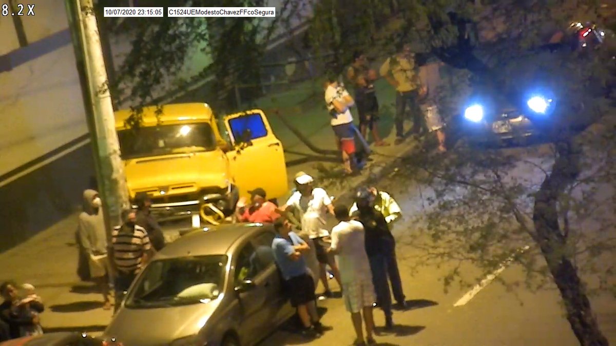 Ojos de Águila @cscgye capta en Francisco Segura y Buenos Aires un accidente de tránsito. <a href="/ATM_Transito/">ATM TRÁNSITO</a> asiste #PorTuSeguridad