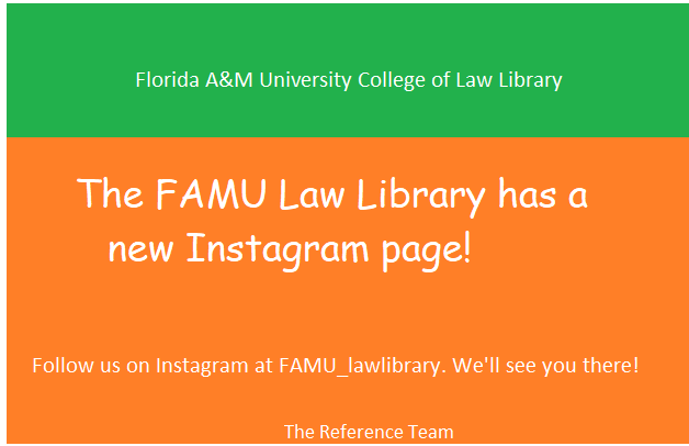 FAMU Law Library (@famulawlibrary) on Twitter photo 