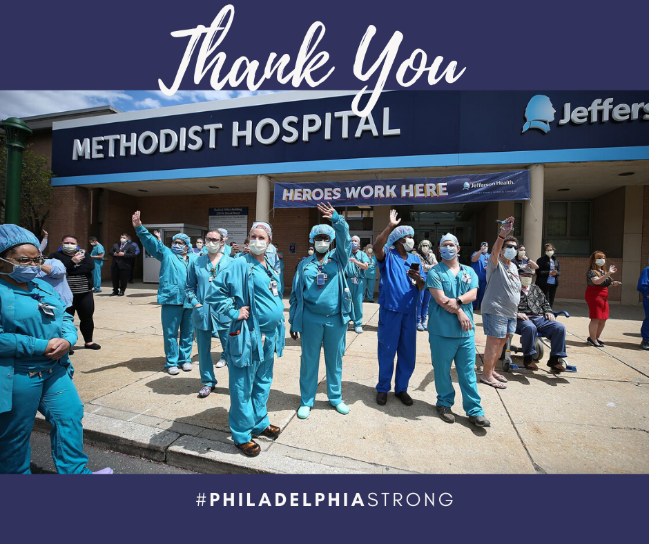 J2MedicalSupply's tweet photo. We #THANKYOU !! #PHILADELPHIASTRONG
https://t.co/khujZq1eNv

#StayHome #StaySafe #TogetherApart #PPE #PPEshortage #StayCovered #Doctors #Nurses #Pandemic #Covid19 #Coronavirus #J2MedicalSupply #FrontlineWorkers #EssentialWorkers #PHL #MethodistHospital https://t.co/SpR9Jw6LPk