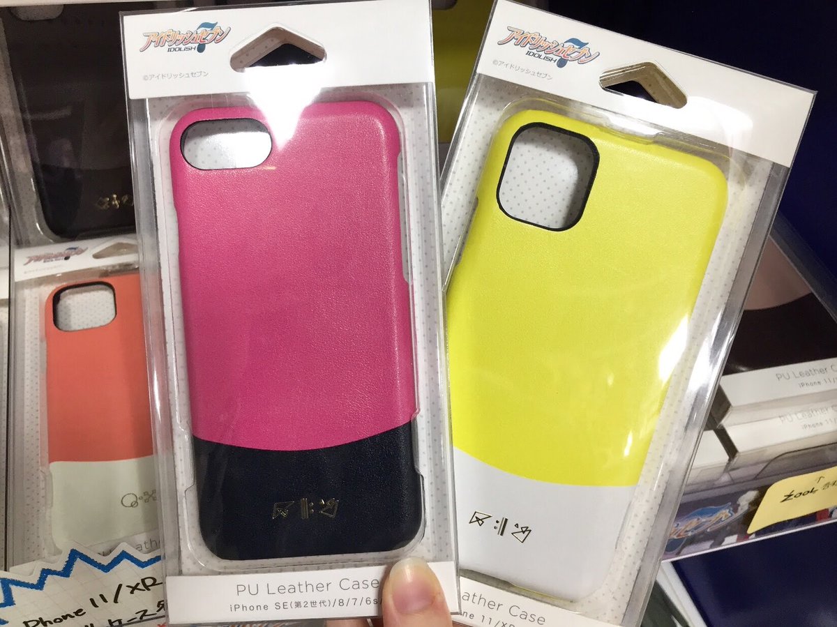 アニメイト渋谷 短縮営業中 グッズ情報 アイドリッシュセブン より Iphone 8 7 6s 6対応 Puレザー ケース Iphone 11 Xr対応 Puレザーケース が入荷しておりますシブ とってもオシャレなデザインでおすすめシブ サイズ