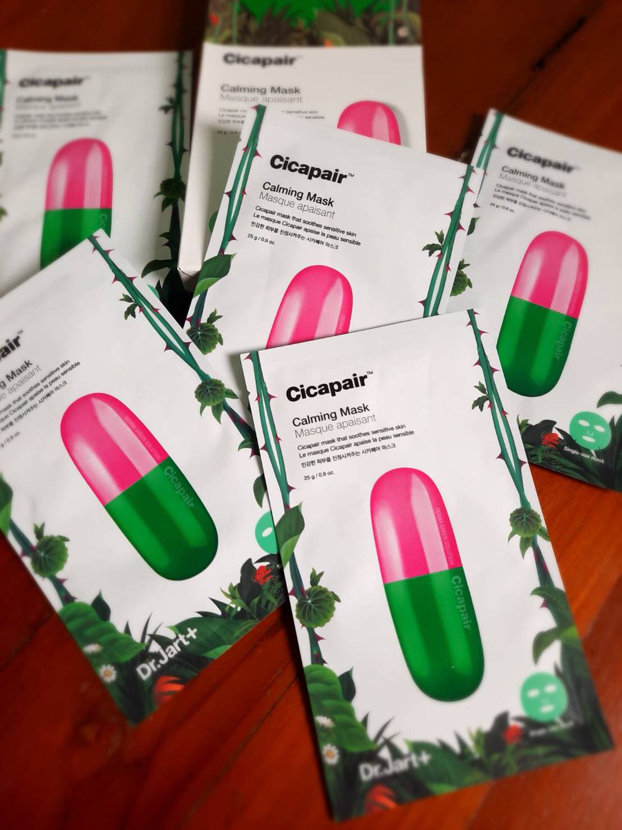 SErstellen's tweet photo. สุ่มแจกกกกค่าาา💝 Dr.jart+cicapair claiming mask  1 กล่องงง (5 ชิ้น)  
🎁 1 รางวัล 
🎊กติกา : รีทวิตนี้ + ฟอลร้าน
🧧 ประกาศผล 15/07/2563

#แจกฟรีแค่รีฟอล #แจกฟรี #ของดีบอกต่อ #HowtoPerfect #howtobeauty #ใช้ดีบอกต่อสิว #ไว้รีวิวห้ามขายของโว้ยยย https://t.co/reynGQ1jWK