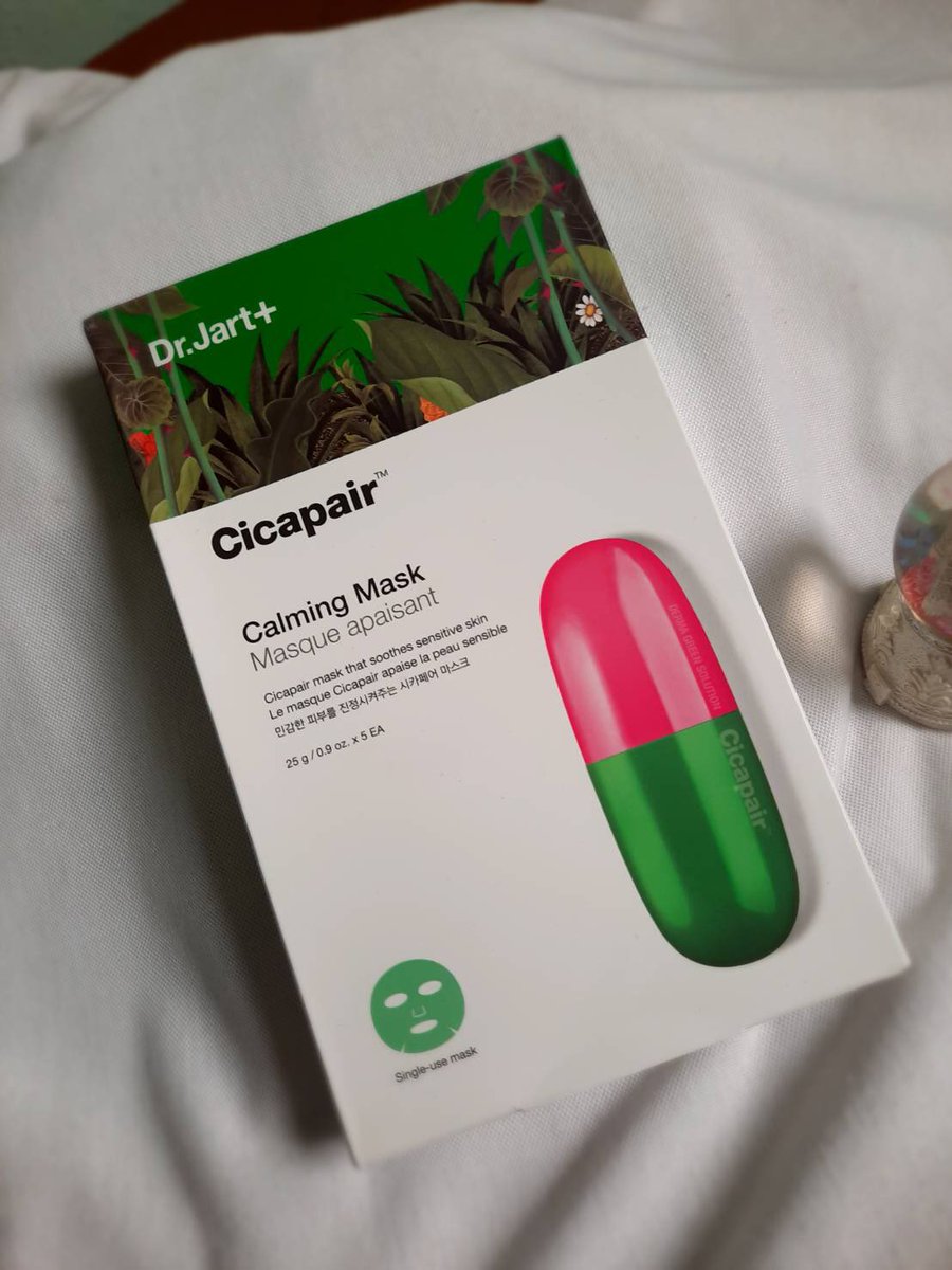 SErstellen's tweet photo. สุ่มแจกกกกค่าาา💝 Dr.jart+cicapair claiming mask  1 กล่องงง (5 ชิ้น)  
🎁 1 รางวัล 
🎊กติกา : รีทวิตนี้ + ฟอลร้าน
🧧 ประกาศผล 15/07/2563

#แจกฟรีแค่รีฟอล #แจกฟรี #ของดีบอกต่อ #HowtoPerfect #howtobeauty #ใช้ดีบอกต่อสิว #ไว้รีวิวห้ามขายของโว้ยยย https://t.co/reynGQ1jWK