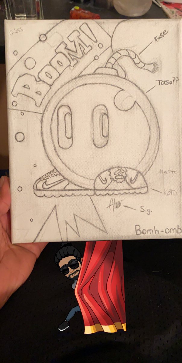 Bush_ido_Brown's tweet image. #ArtOfAtom #BombOmb #SuperMario