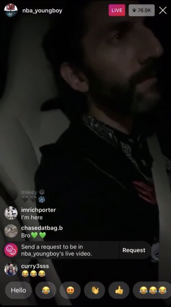 lilsymeree's tweet photo. He knows he fucked up when he let youngboy drive😭 https://t.co/nslV65DsS1